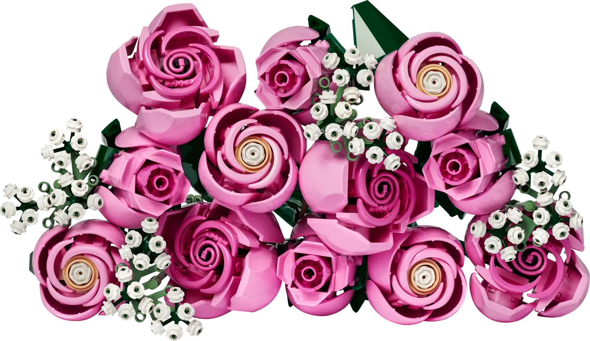 LEGO 10374 Botanicals Bouquet of Pink Roses | 789 PCS