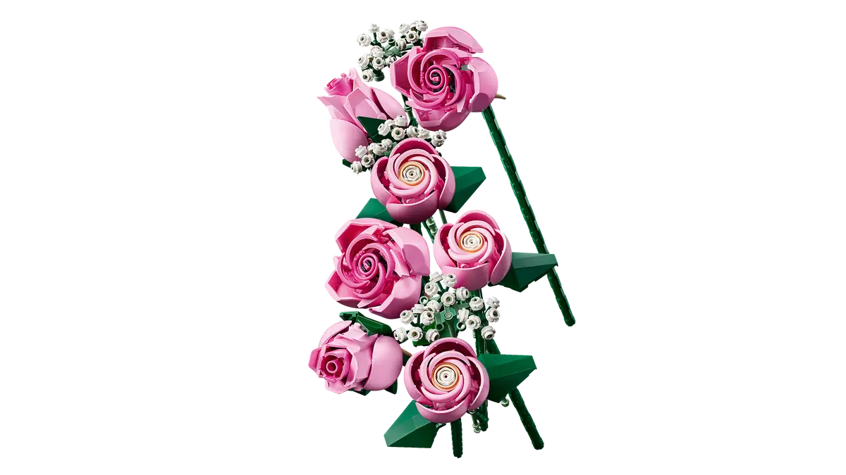 LEGO 10374 Botanicals Bouquet of Pink Roses | 789 PCS