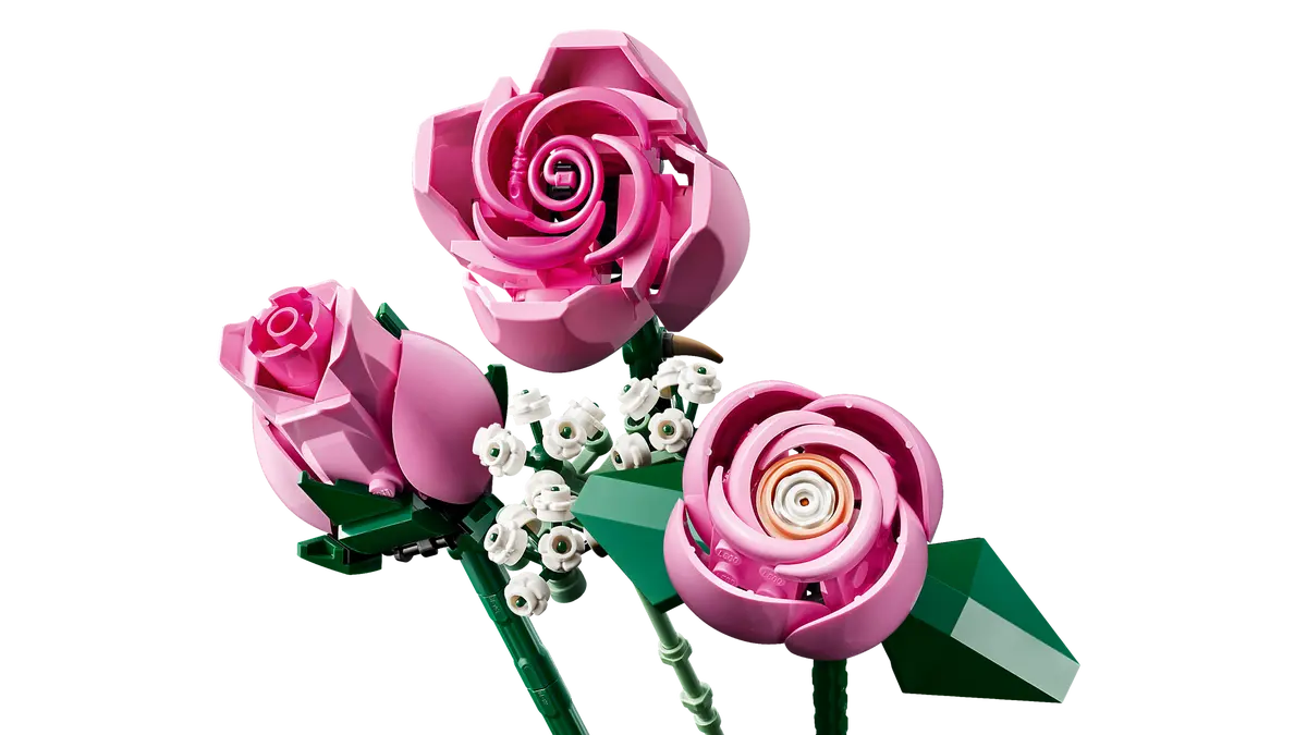 LEGO 10374 Botanicals Bouquet of Pink Roses | 789 PCS