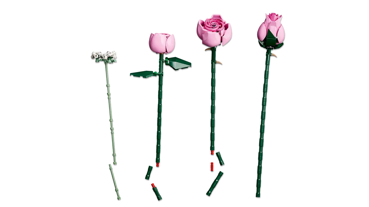 LEGO 10374 Botanicals Bouquet of Pink Roses | 789 PCS