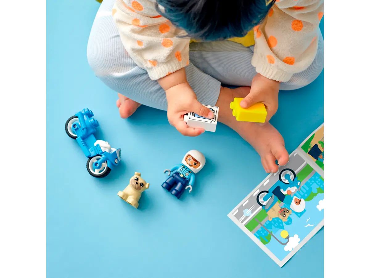 LEGO 10967 Duplo Police Motorcycle | 5 PCS