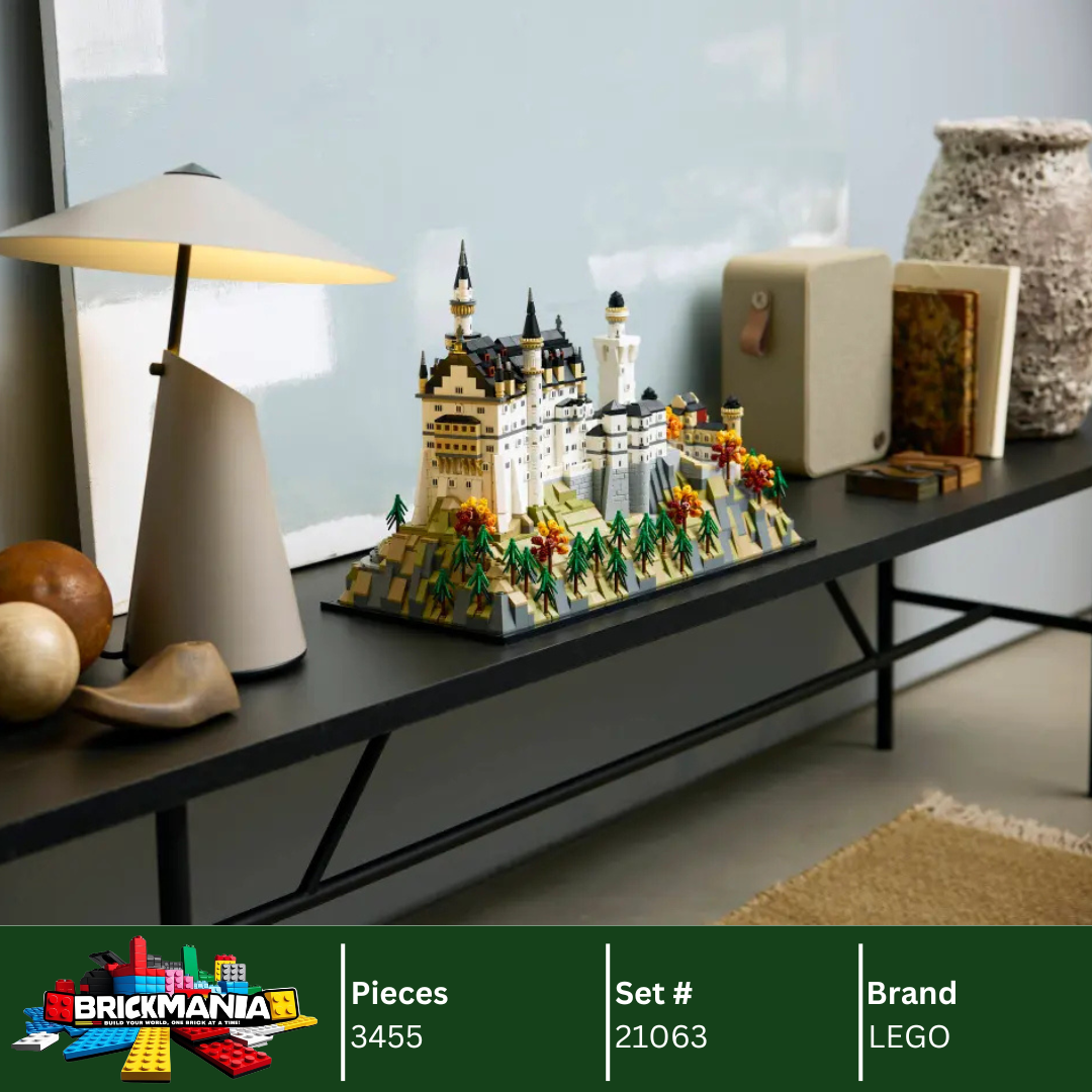 LEGO 21063 Architecture Neuschwanstein Castle | 3455 PCS