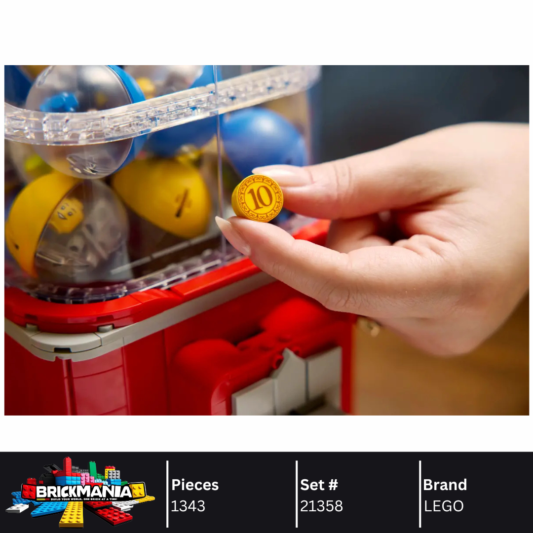 LEGO 21358 Ideas Minifigure Vending Machine | 1343 PCS