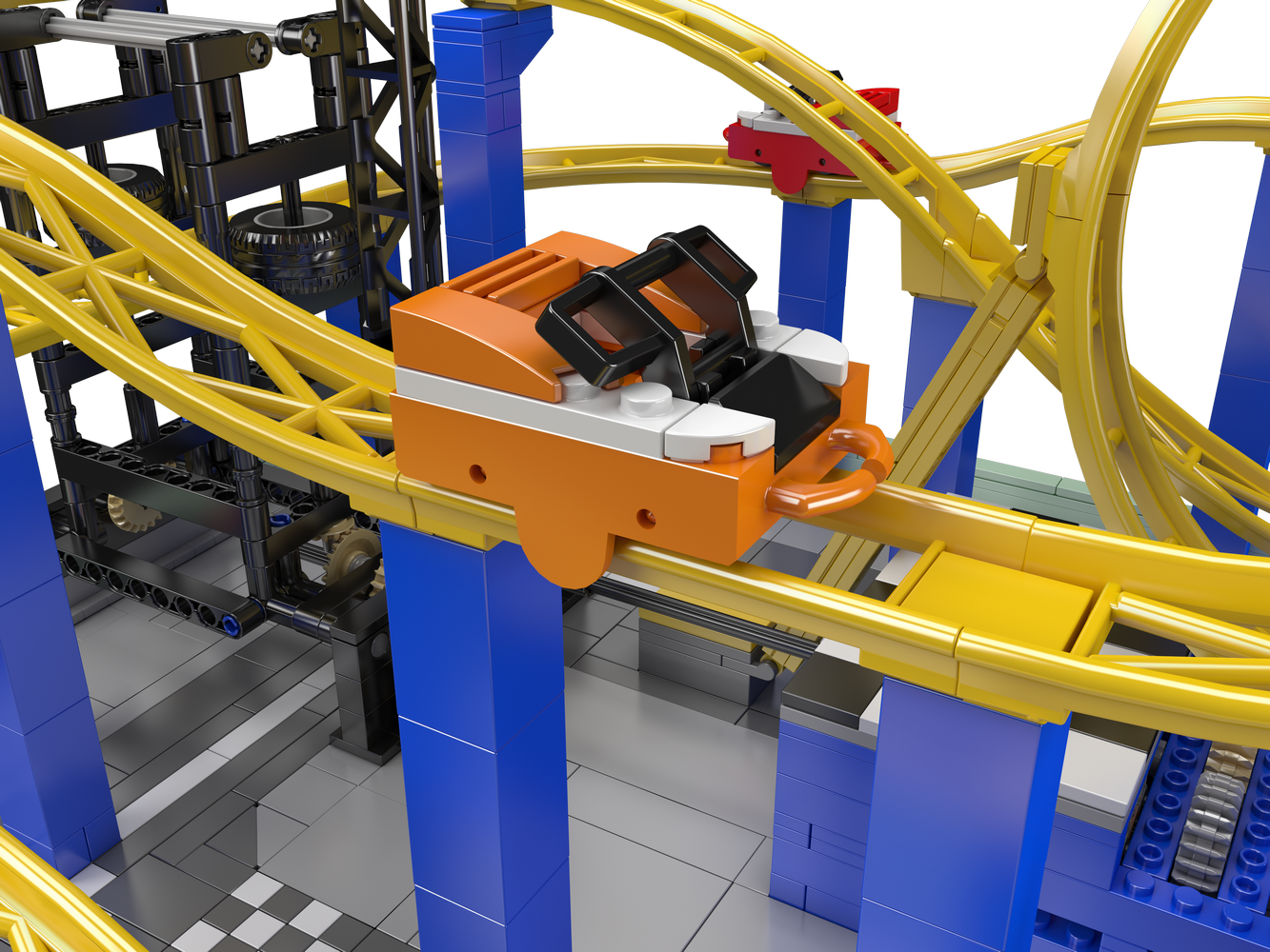 Mould King 11020 Whirlwind Coaster Building Toy Set | 1707 PCS