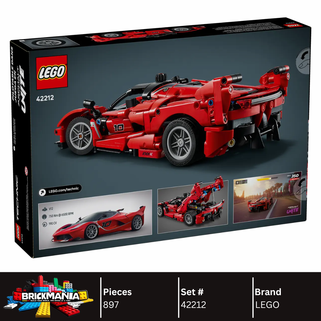 LEGO 42212 Technic Ferrari FXX K | 897 PCS