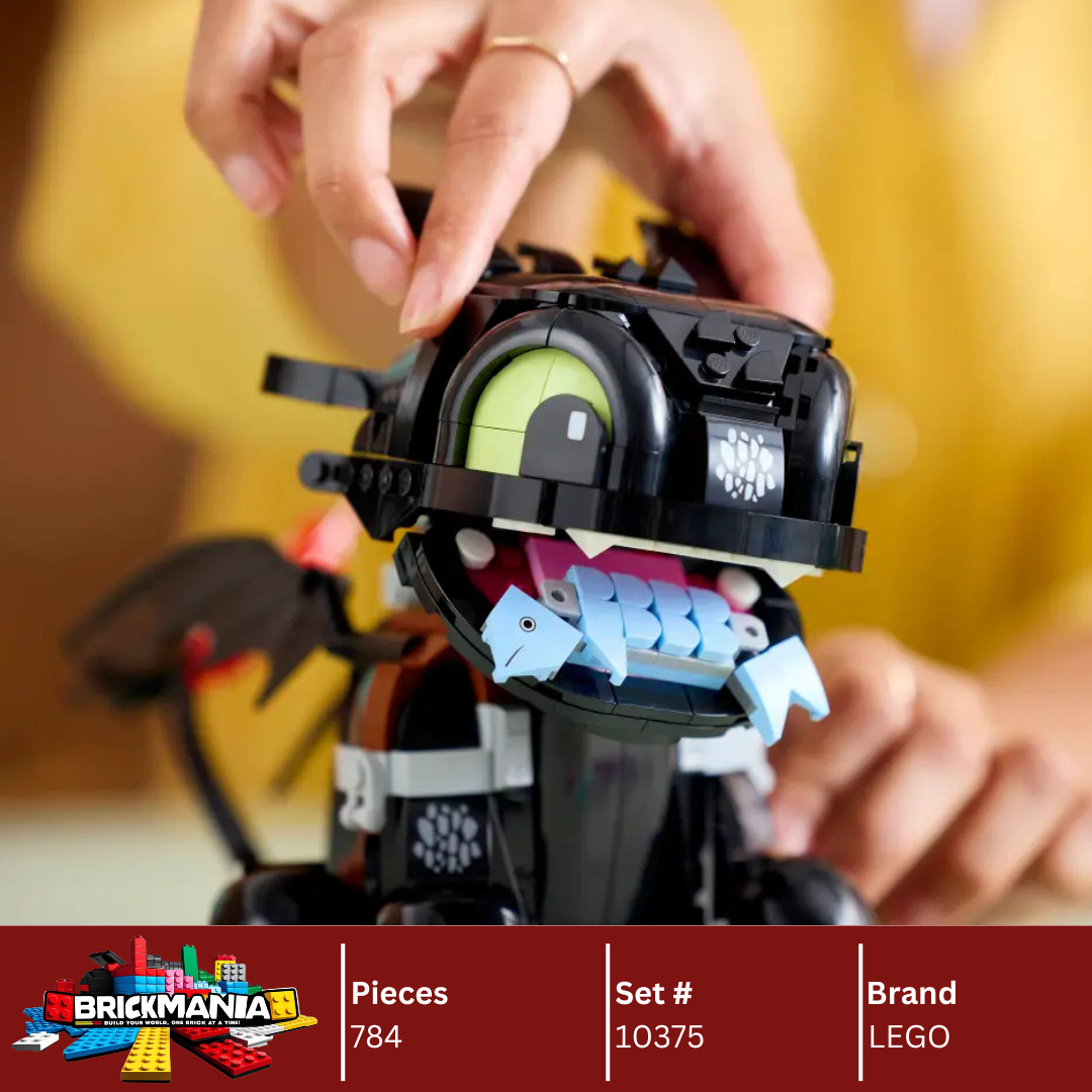 LEGO 10375 Icons How to Train Your Dragon: Toothless | 784 PCS