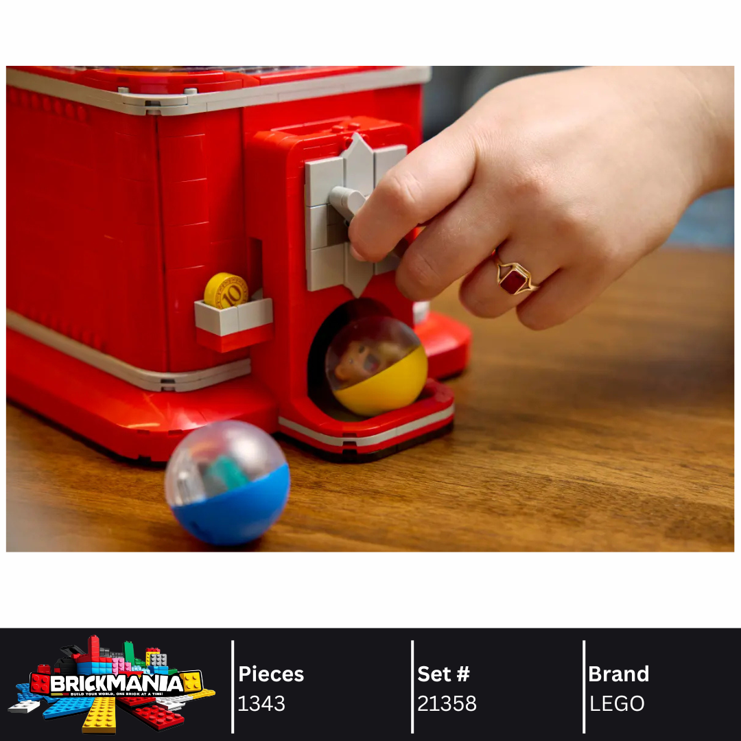 LEGO 21358 Ideas Minifigure Vending Machine | 1343 PCS