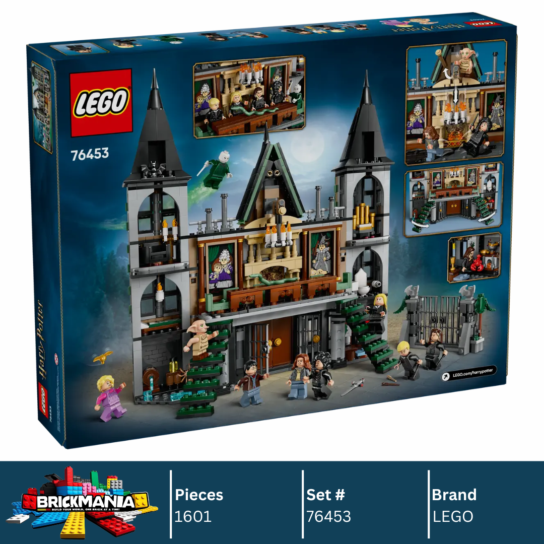 LEGO 76453 Harry Potter Malfoy Manor | 1601 PCS