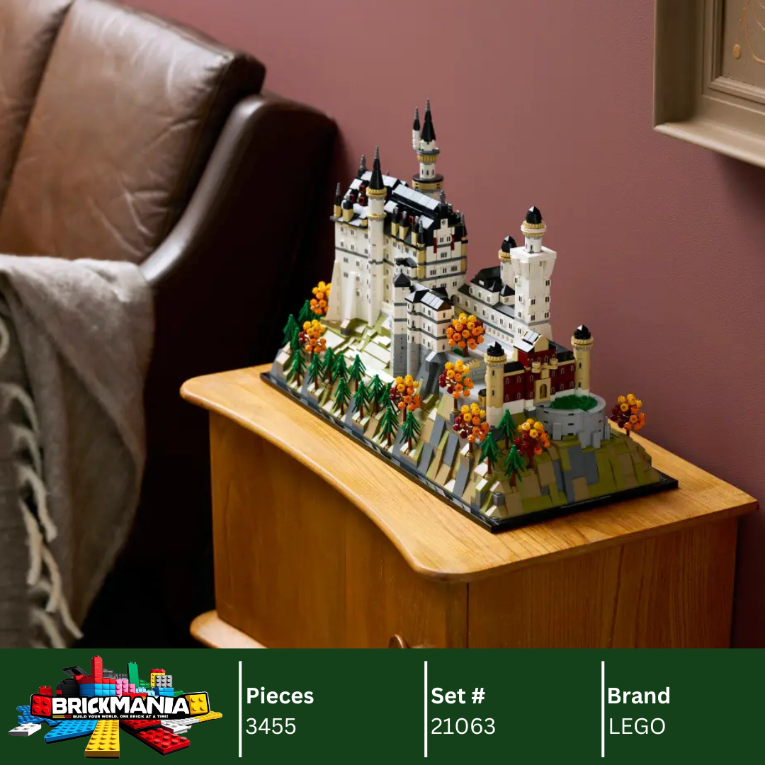 LEGO 21063 Architecture Neuschwanstein Castle | 3455 PCS