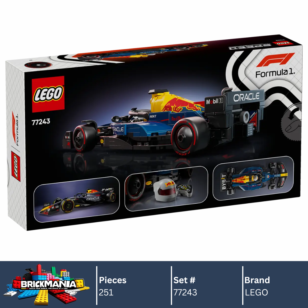 LEGO 77243 Speed Champions Oracle Red Bull Racing RB20 F1® Race Car | 251 PCS