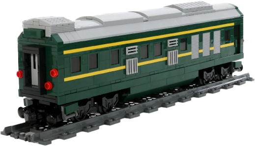 Mould King 12001CX Train Extra Carriage For 12001 Train Set Building Toy Set | 1009 PCS
