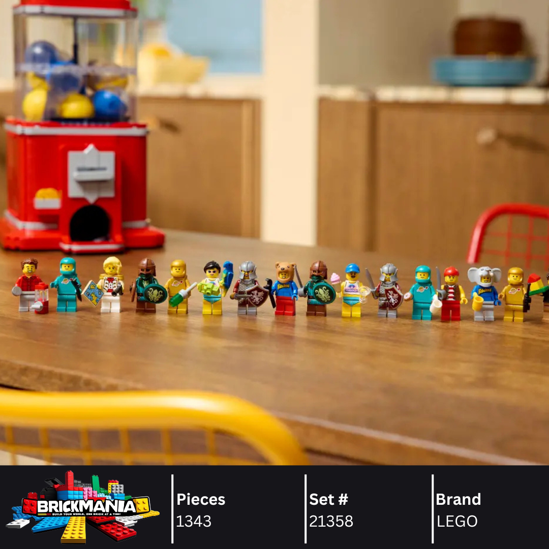 LEGO 21358 Ideas Minifigure Vending Machine | 1343 PCS