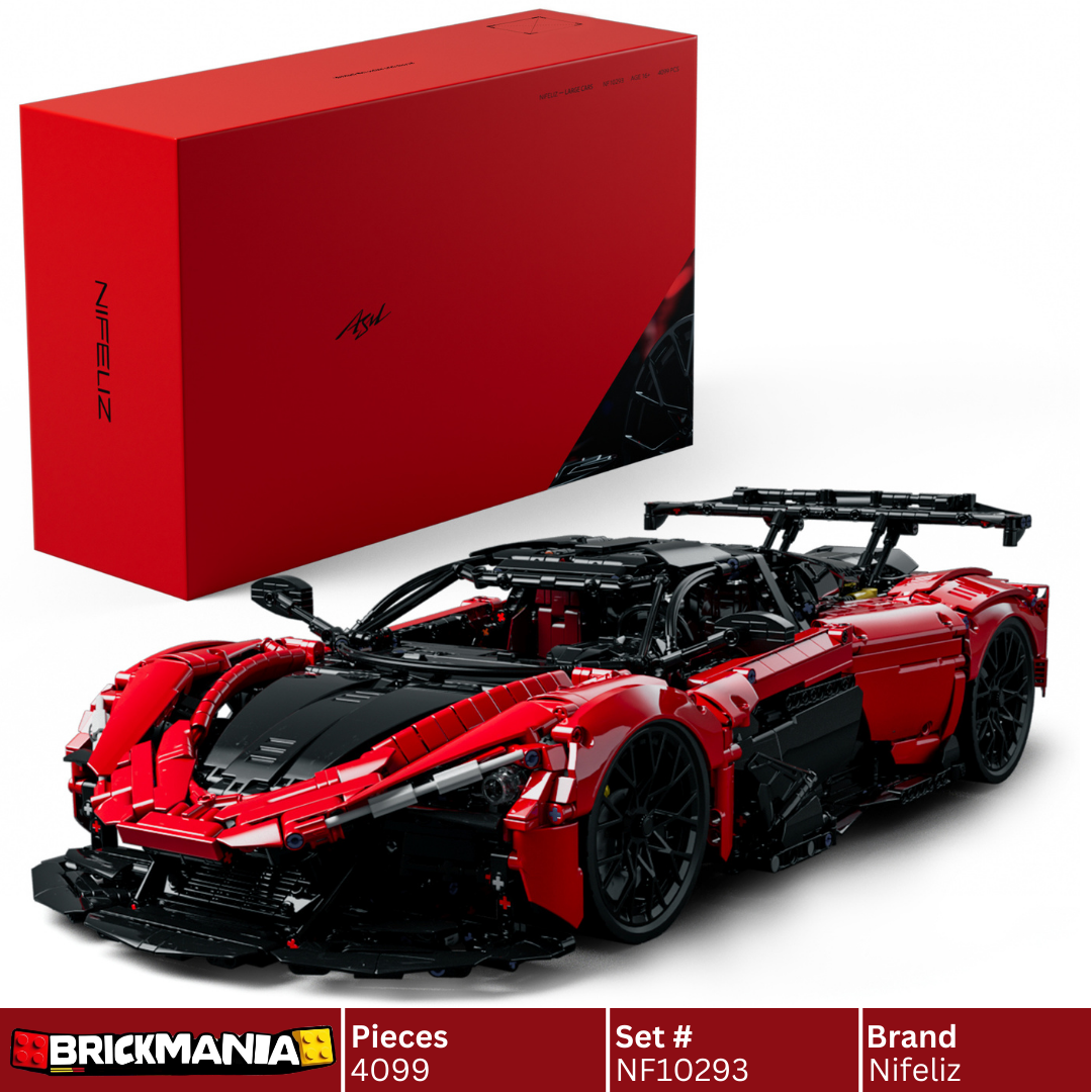 Nifeliz NF10293 ASIL Sports Car Building Set | 4099 PCS – Brickmania