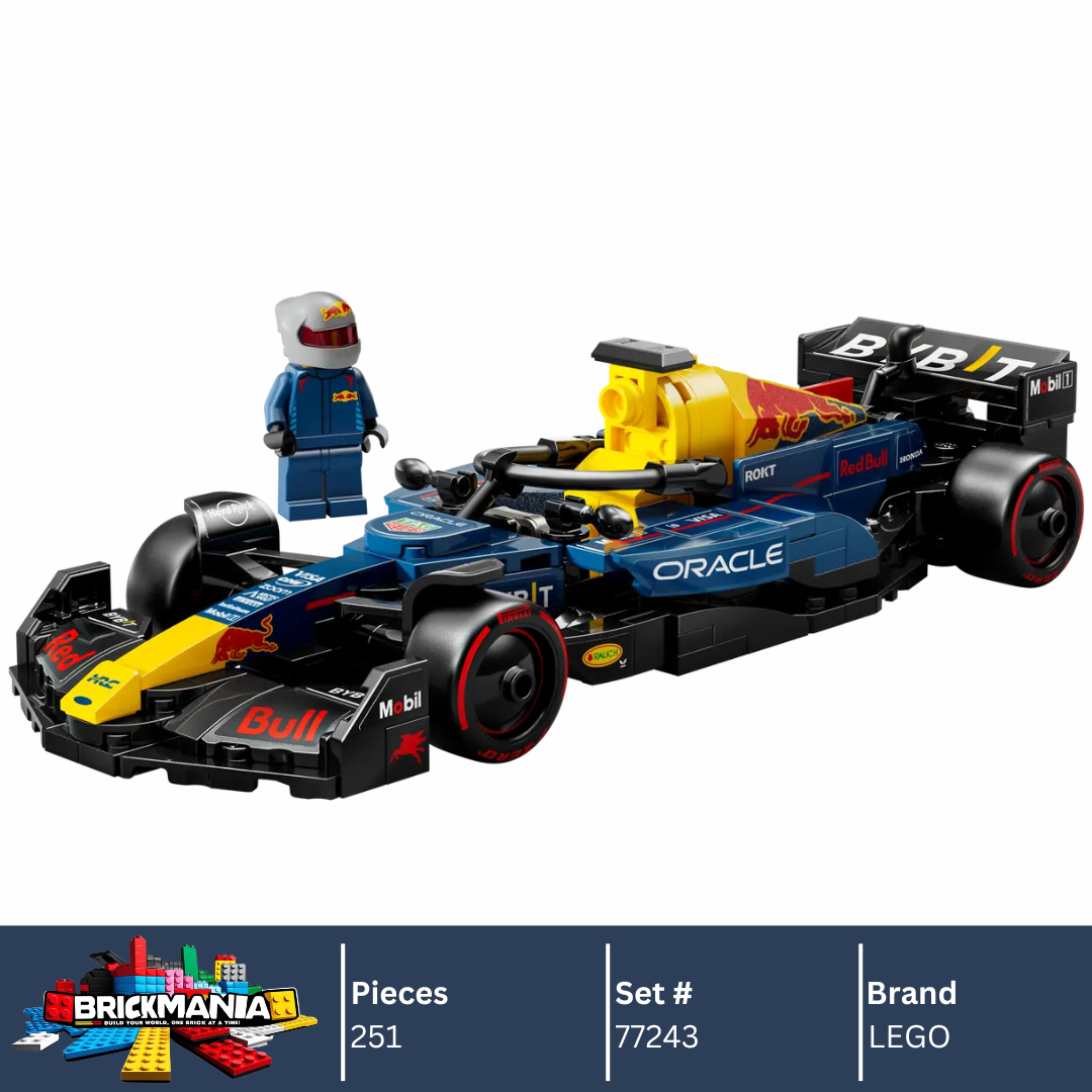 LEGO 77243 Speed Champions Oracle Red Bull Racing RB20 F1® Race Car | 251 PCS