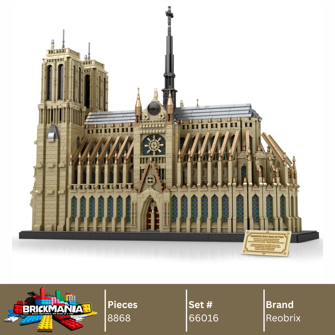 Reobrix 66016 Notre Dame de Paris Building Toy Set | 8868 PCS