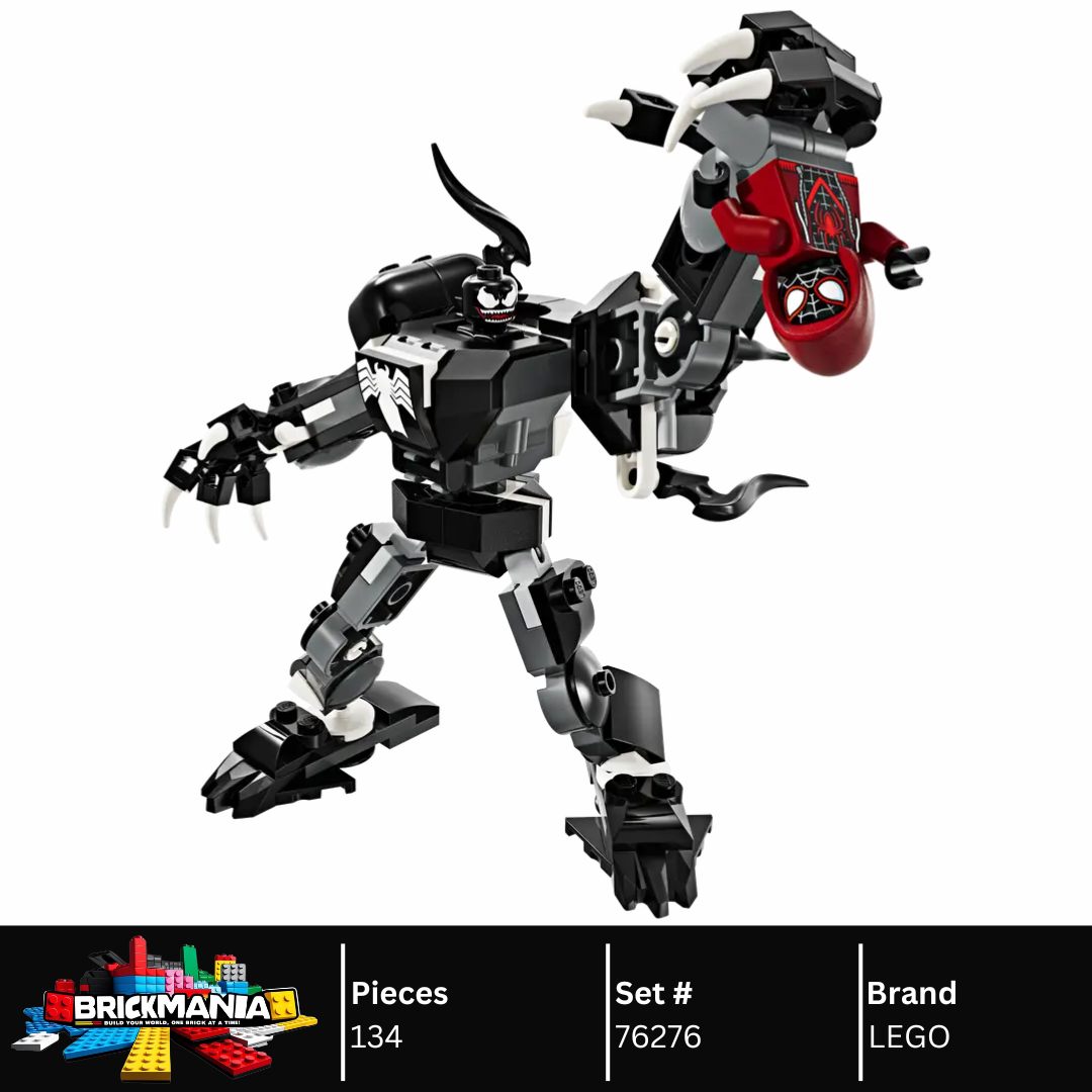 LEGO 76276 Marvel Venom Mech Armor vs. Miles Morales | 134 PCS