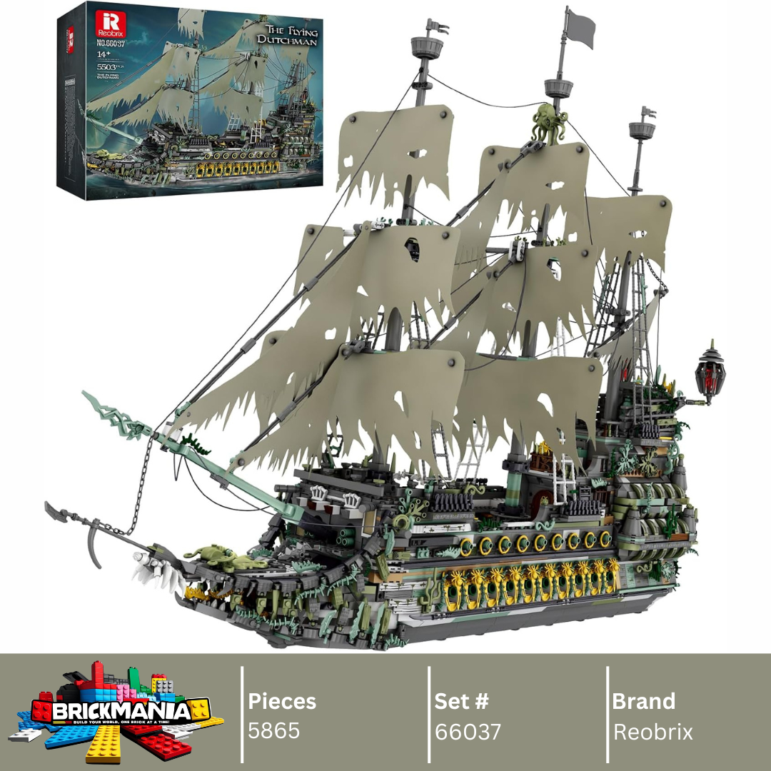 Reobrix 66037 The Flying Dutchman Building Toy Set | 5865 PCS