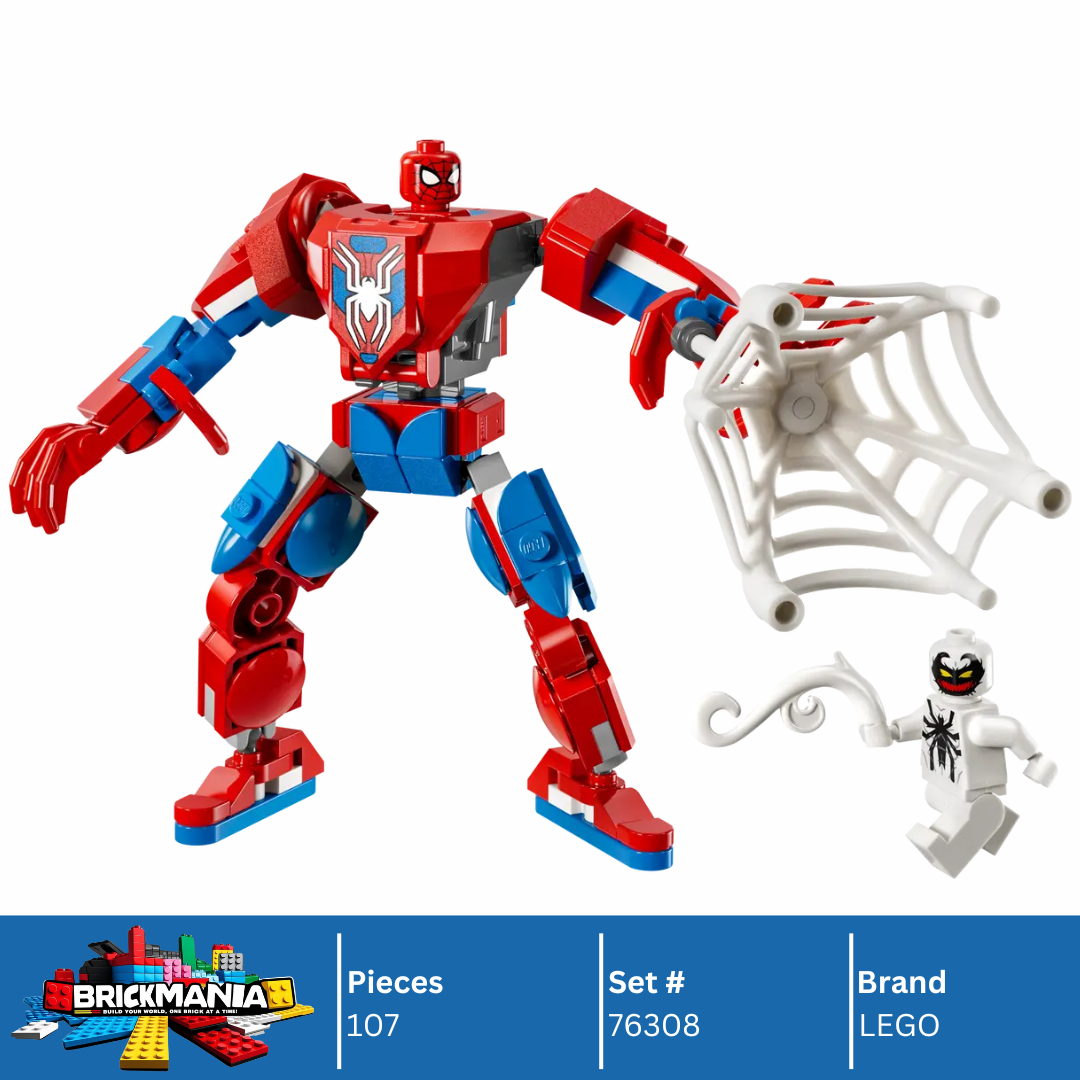 LEGO 76308 Spider-Man Mech vs. Anti-Venom | 107 PCS