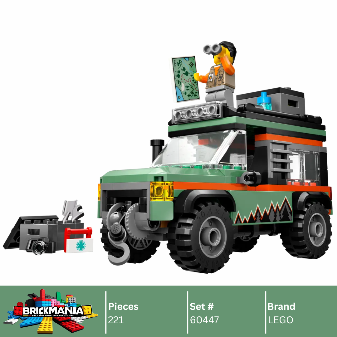 LEGO 60447 Off-Road 4x4 Mountain Truck | 221 PCS