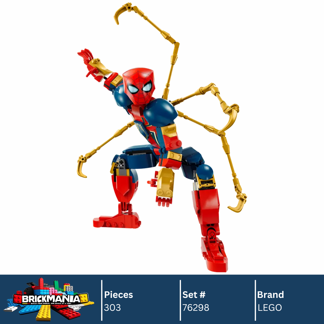 LEGO 76298 Marvel Iron Spider-Man Construction Figure | 303 PCS