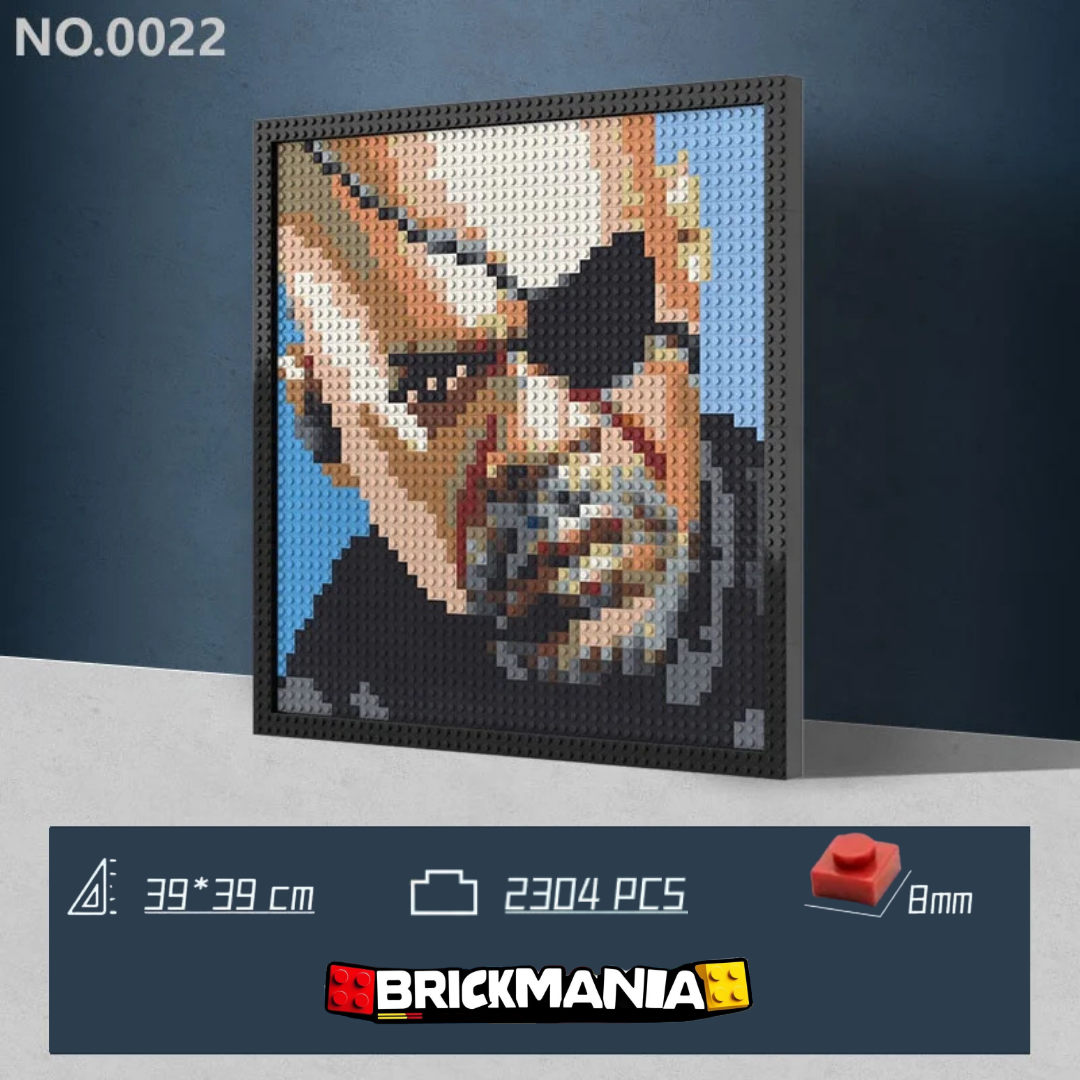 N0022 Nick Fury Mosaic Wall Art | 2304 PCS