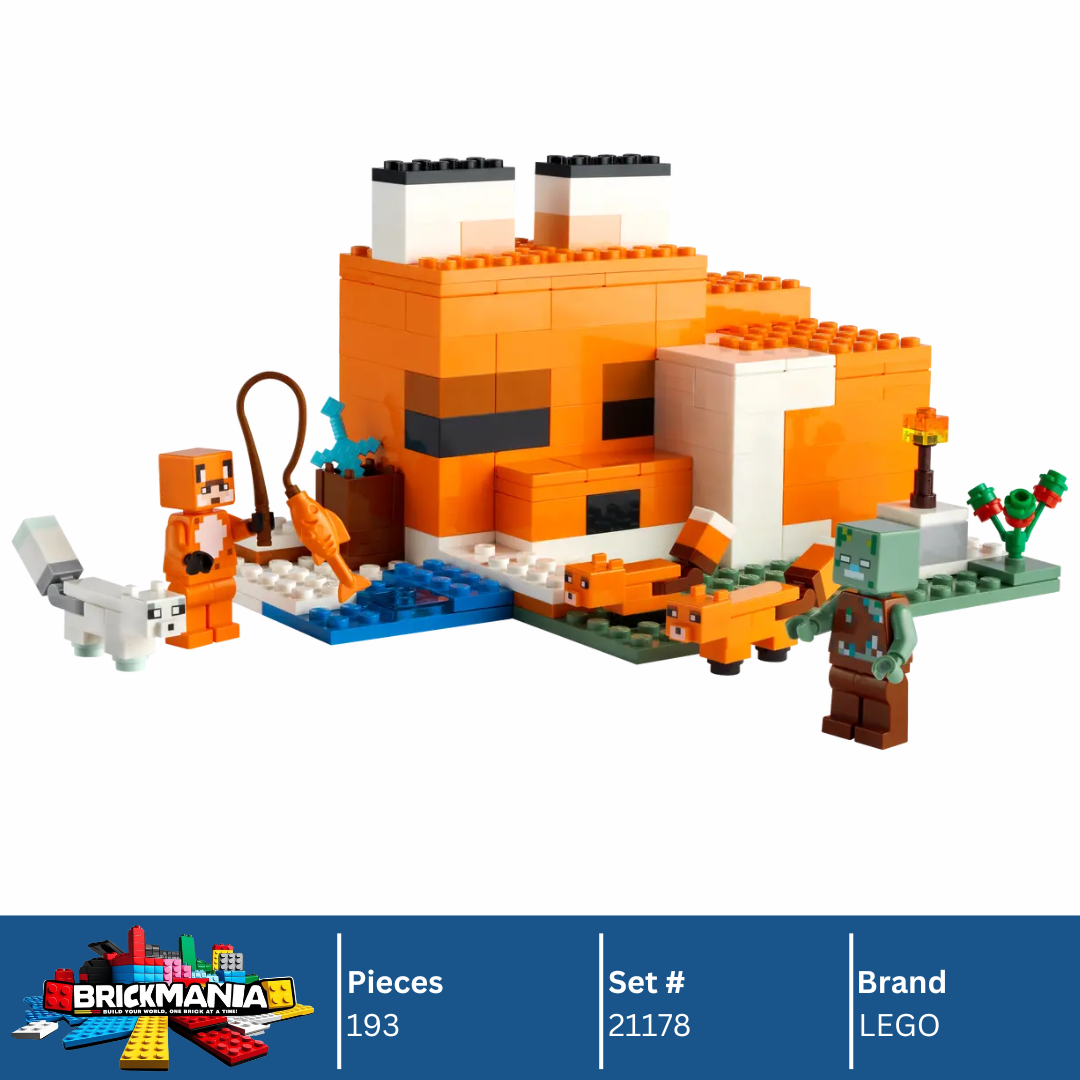LEGO 21178 Minecraft The Fox Lodge | 193 PCS