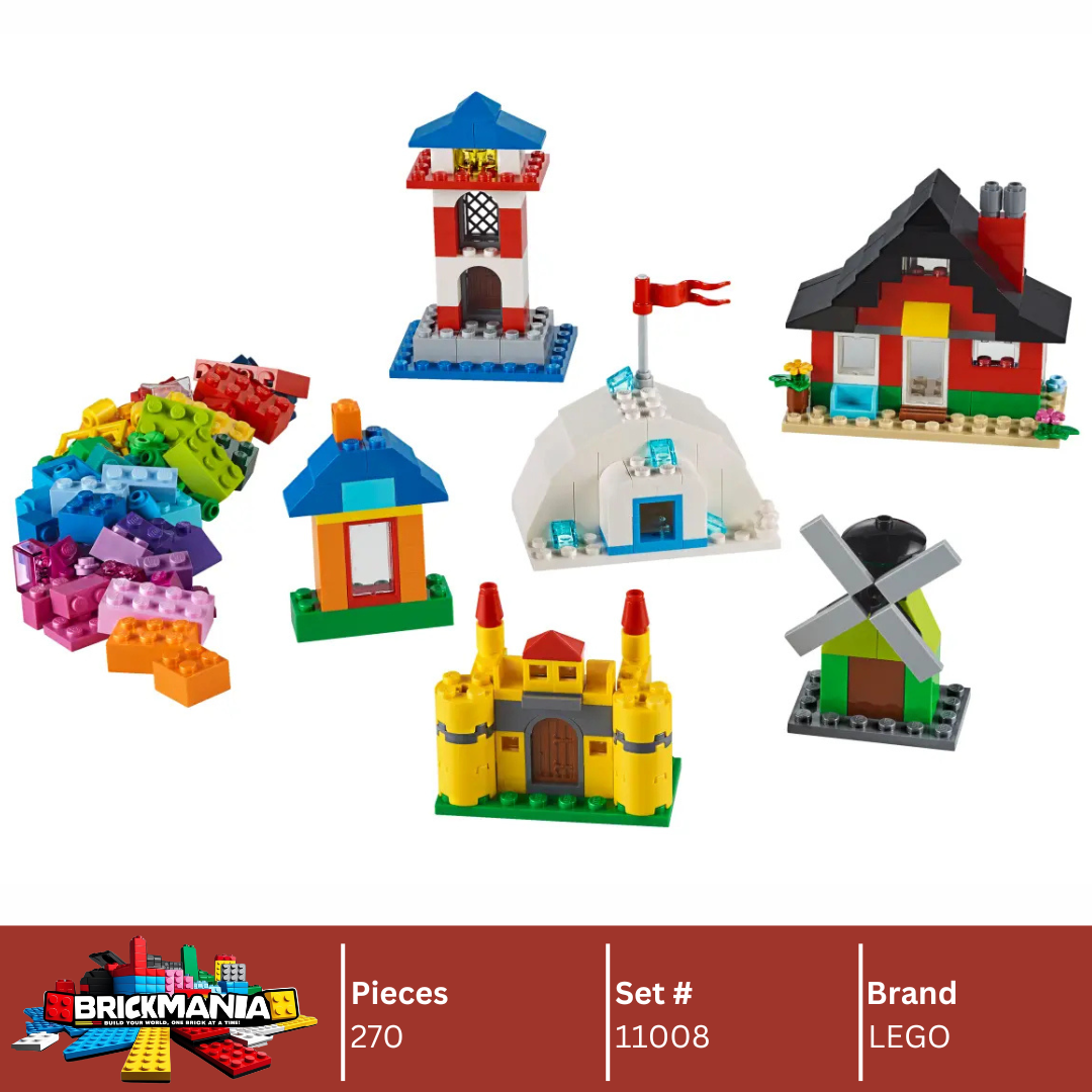 LEGO 11008 Bricks and Houses | 270 PCS