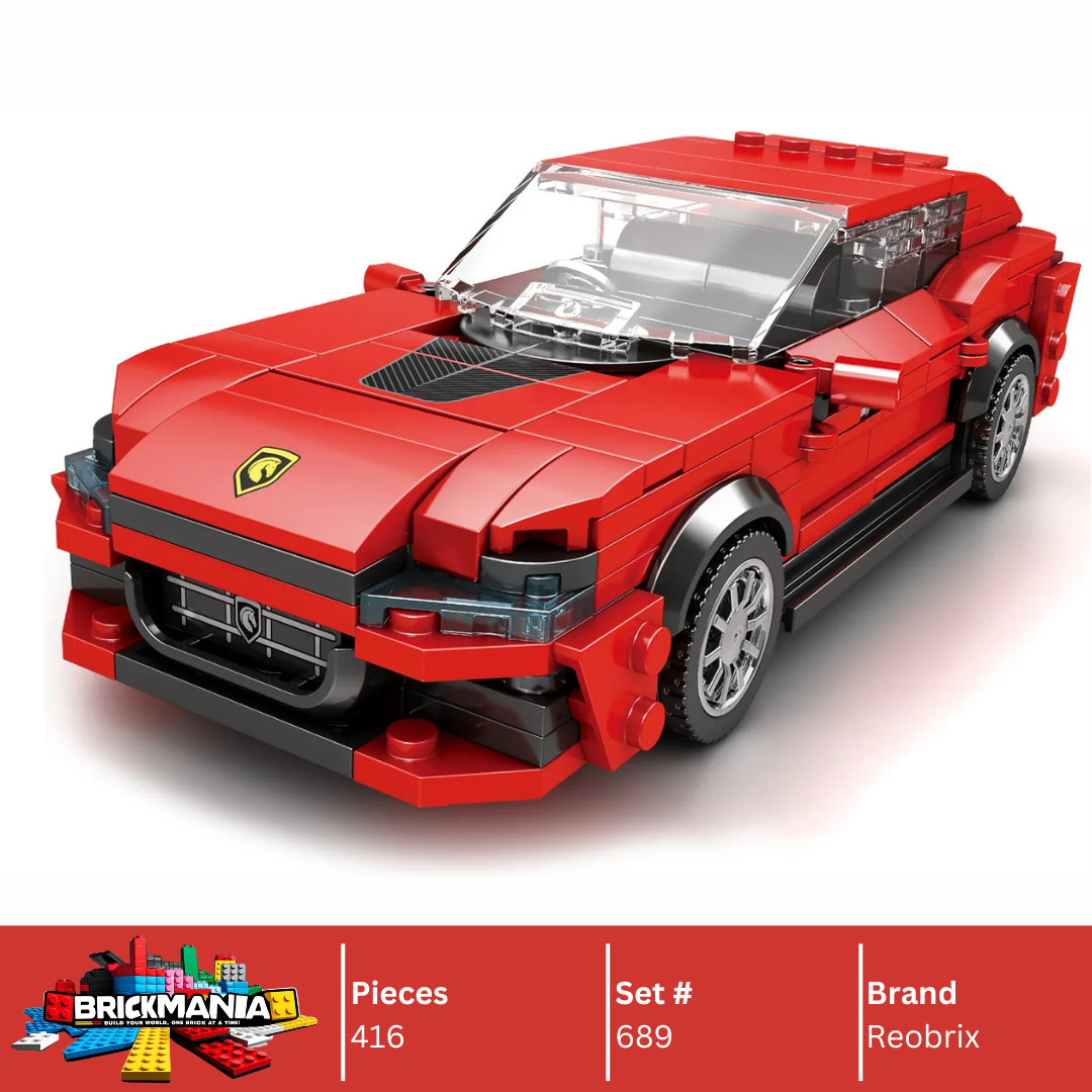 Reobrix 689 Ferrari Purosangue Building Toy Set | 416 PCS