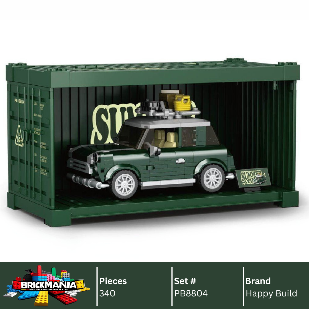 Happy Build PB8804 Mini Camper Building Toy Set | 340 PCS
