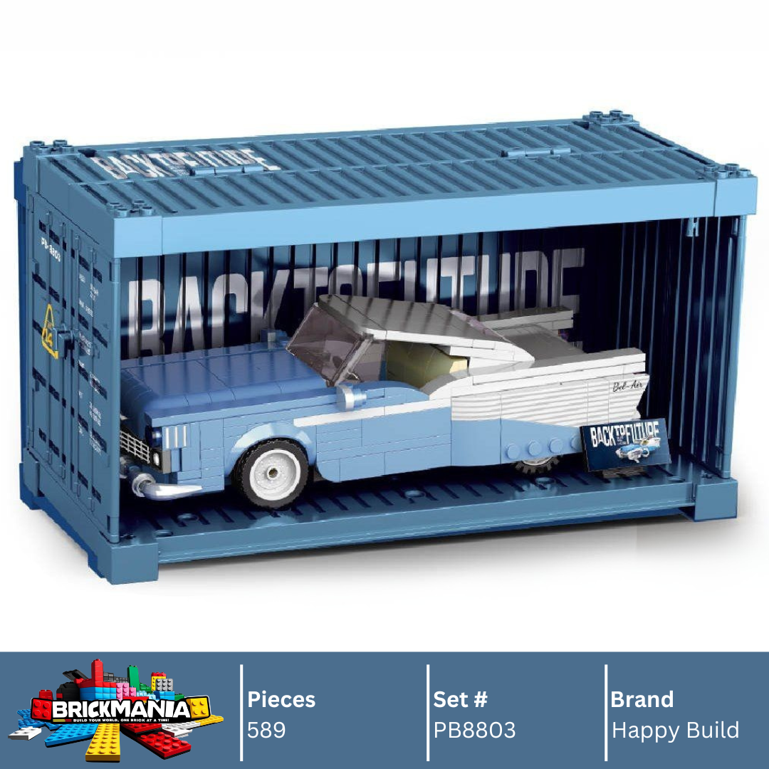Happy Build PB8803 Silver Wing Cyclone Building Toy Set | 589 PCS