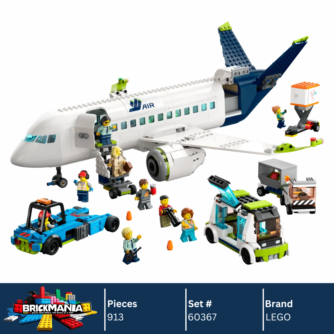 LEGO 60367 Passenger Airplane | 913 PCS
