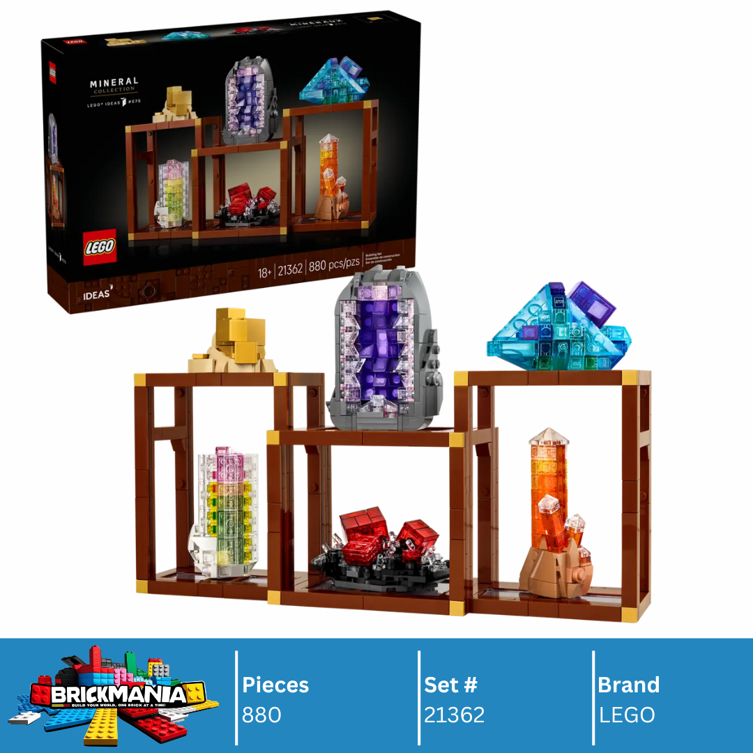LEGO 21362 Ideas Mineral Collection | 880 PCS