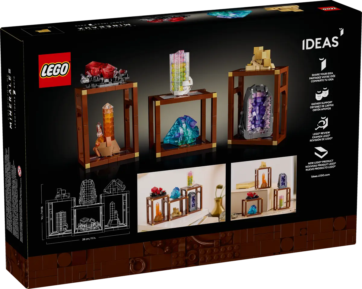 LEGO 21362 Ideas Mineral Collection | 880 PCS