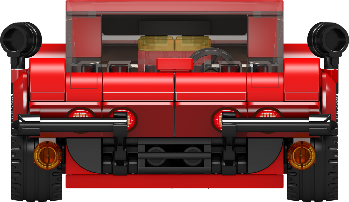 Mould King 27034S Corvette Sports Car Model Building Toy Set | 371 PCS