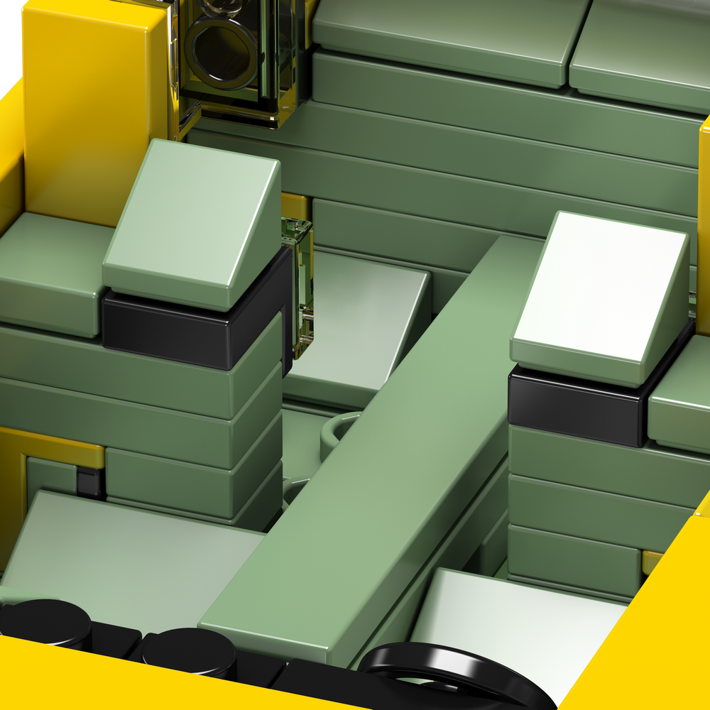 Mould King 27067 Panamera Car Model Building Toy Set | 344 PCS