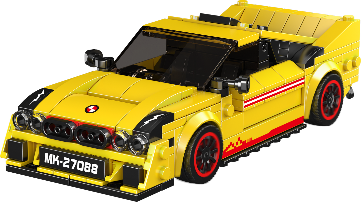 Mould King 27088 EVO38 Rally Car Model Building Toy Set | 466 PCS