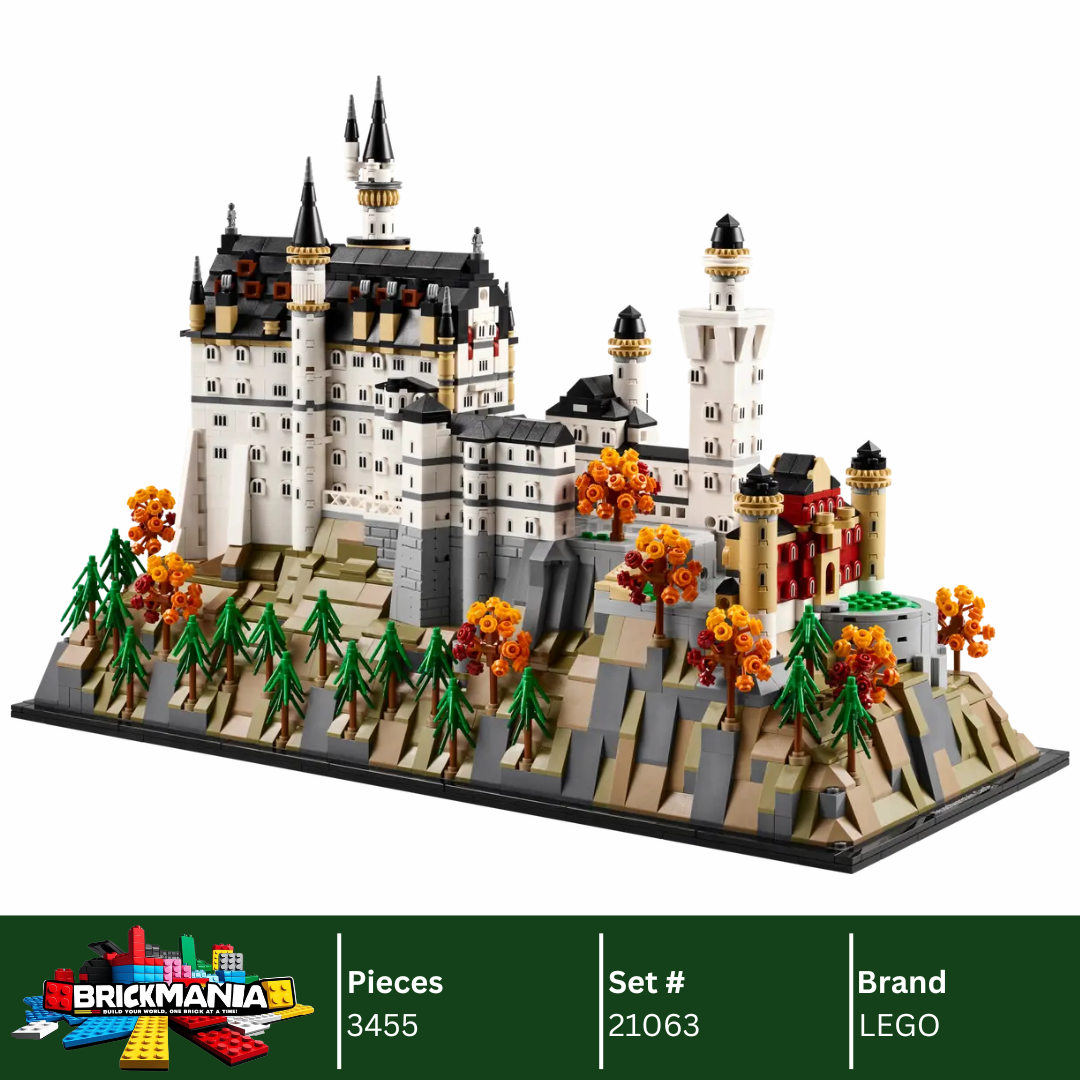 LEGO 21063 Architecture Neuschwanstein Castle | 3455 PCS