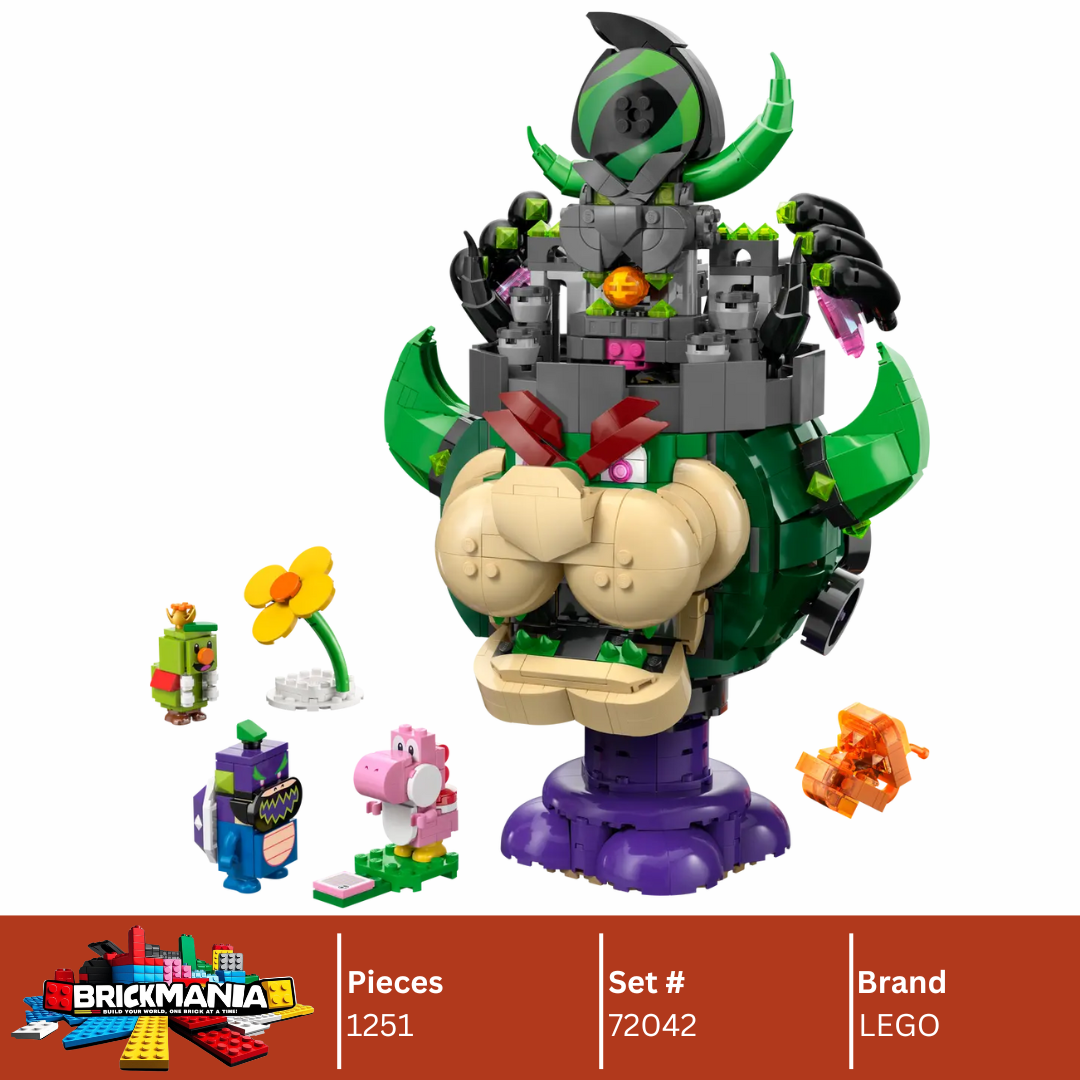 LEGO 72042 Super Mario Prince Florian & Castle Bowser | 1251 PCS
