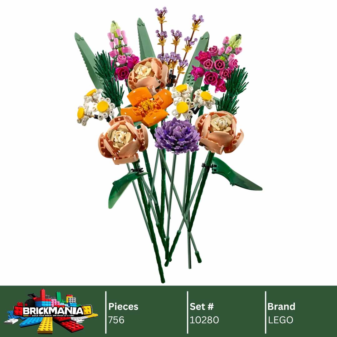 LEGO 10280 Flower Bouquet | 756 PCS