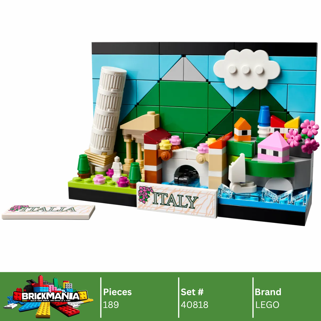 LEGO 40818 Creator Italy Postcard | 189 PCS