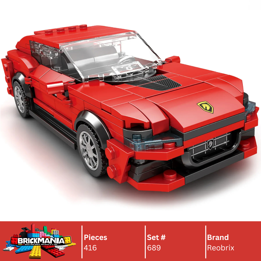 Reobrix 689 Ferrari Purosangue Building Toy Set | 416 PCS
