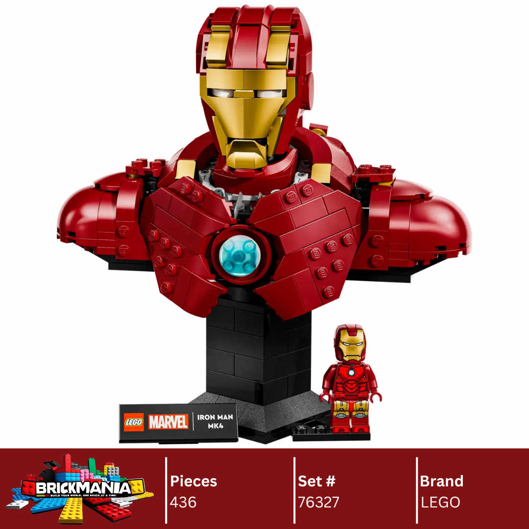 LEGO 76327 Marvel Iron Man MK4 Bust | 436 PCS