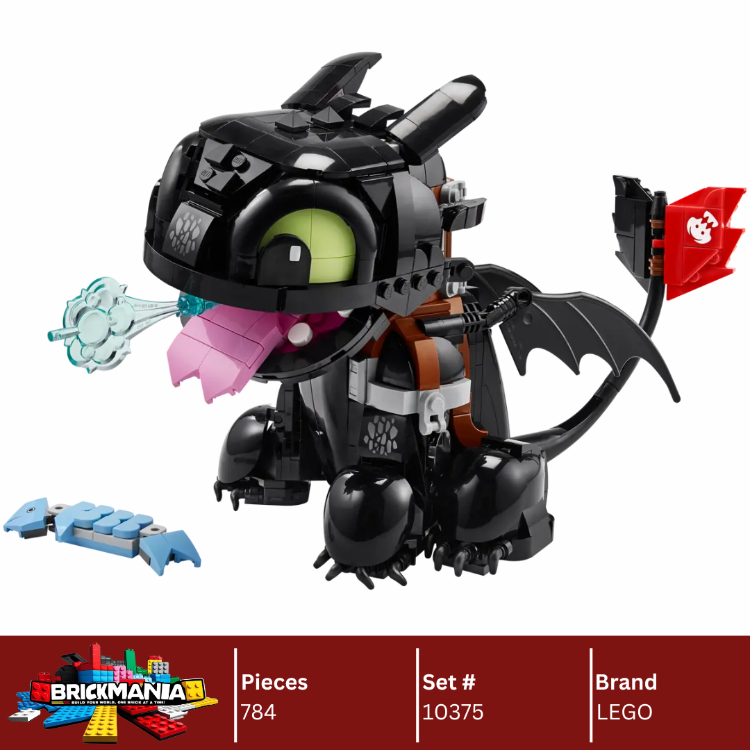 LEGO 10375 Icons How to Train Your Dragon: Toothless | 784 PCS