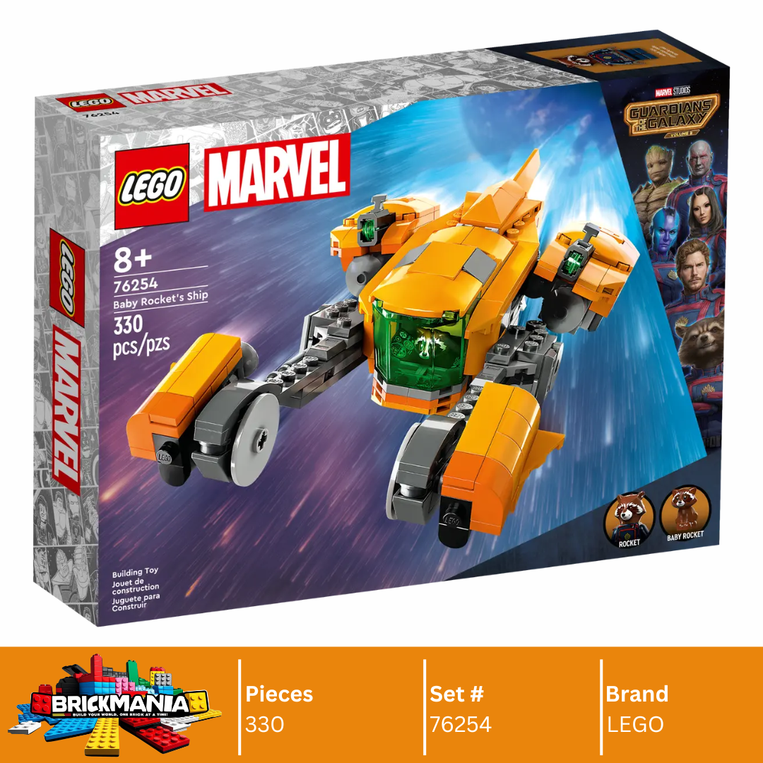 LEGO 76254 Baby Rocket's Ship | 330 PCS
