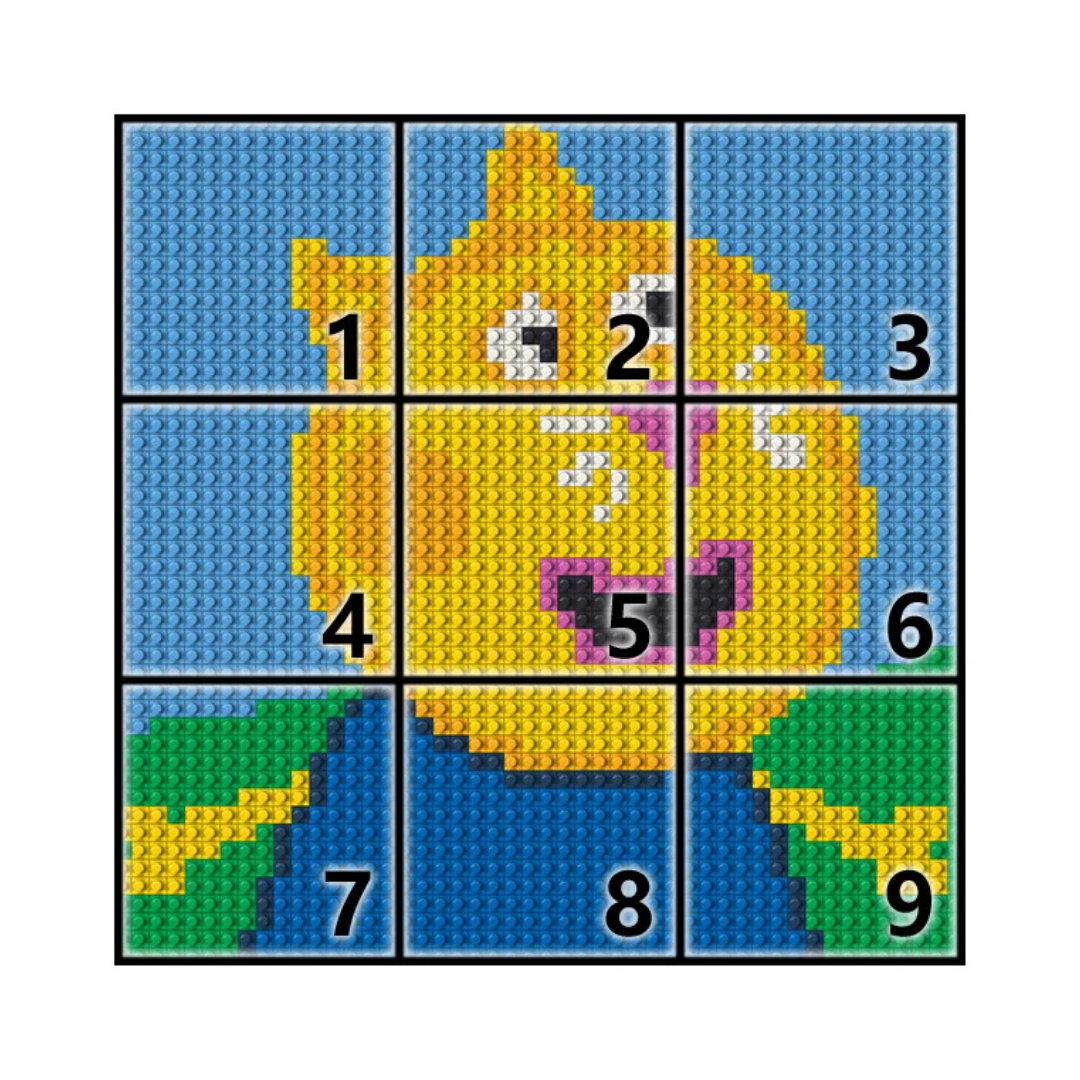 N0059 Candy Cat Mosaic Wall Art | 2304 PCS
