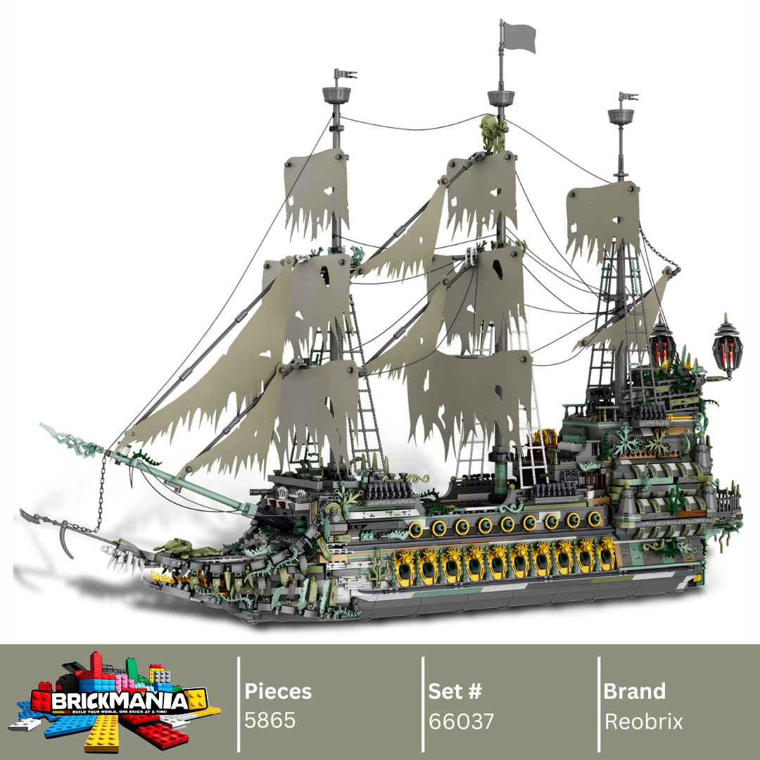 Reobrix 66037 The Flying Dutchman Building Toy Set | 5865 PCS