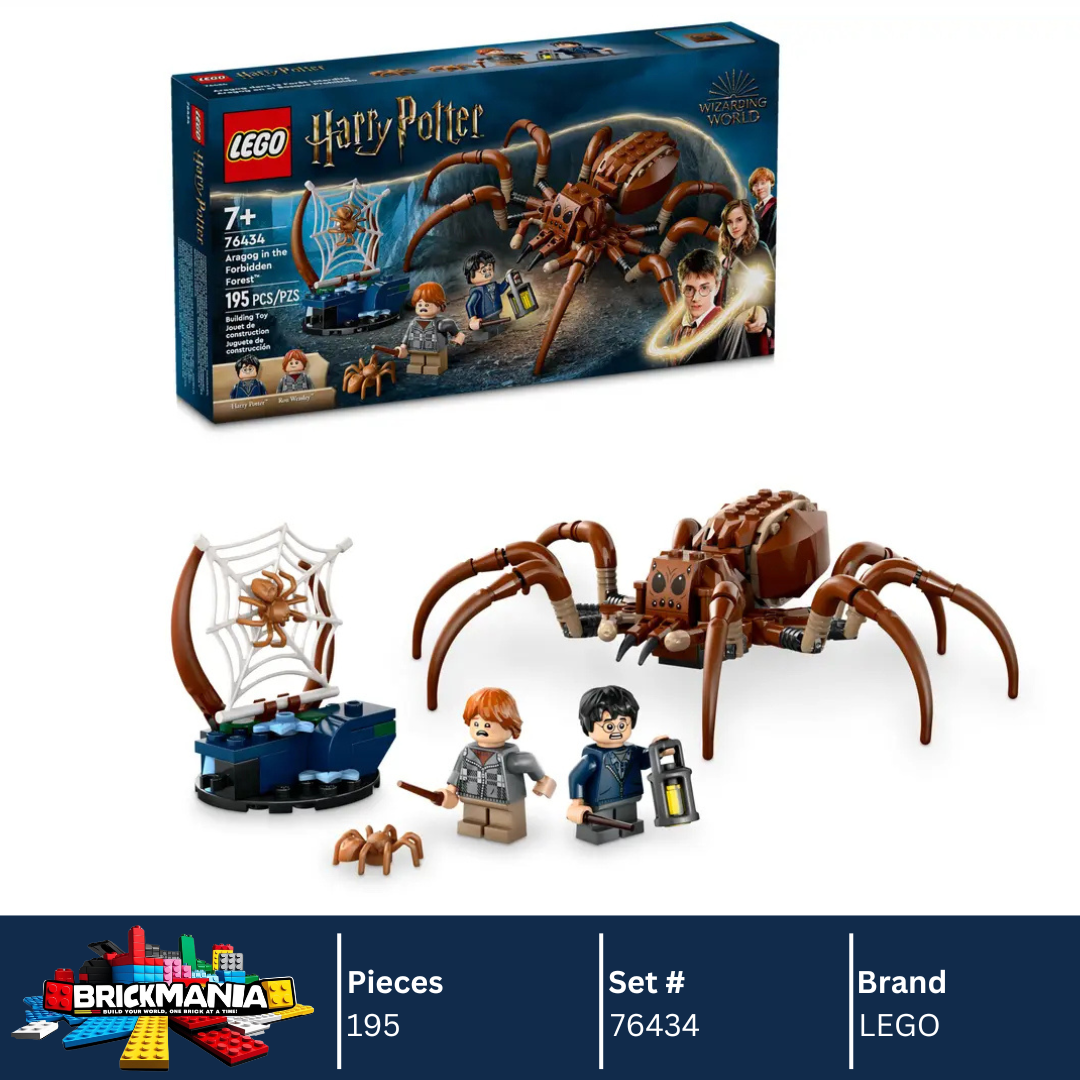 LEGO 76434 Aragog in the Forbidden Forest™ | 195 PCS