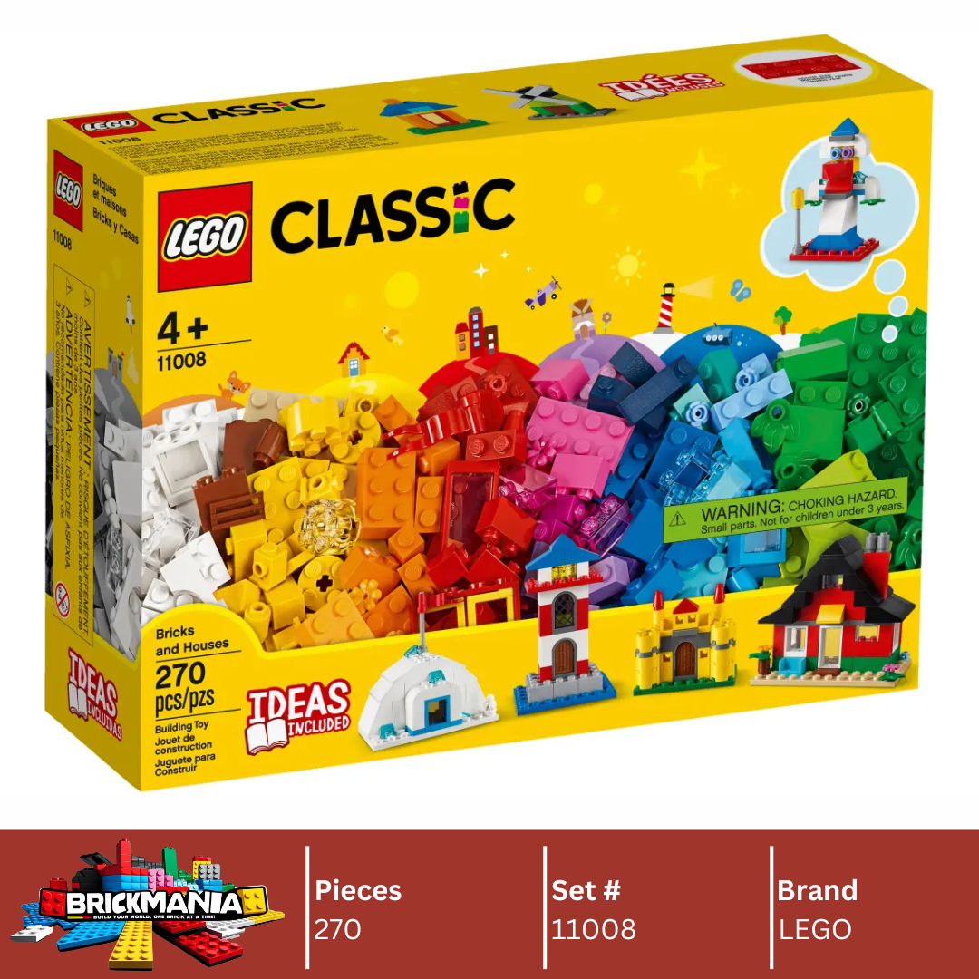 LEGO 11008 Bricks and Houses | 270 PCS