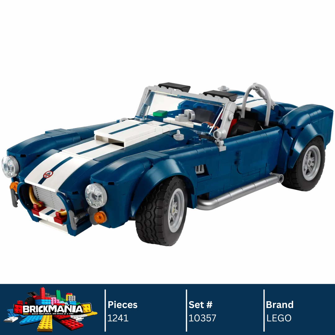 LEGO 10357 Icons Shelby Cobra 427 S/C | 1241 PCS