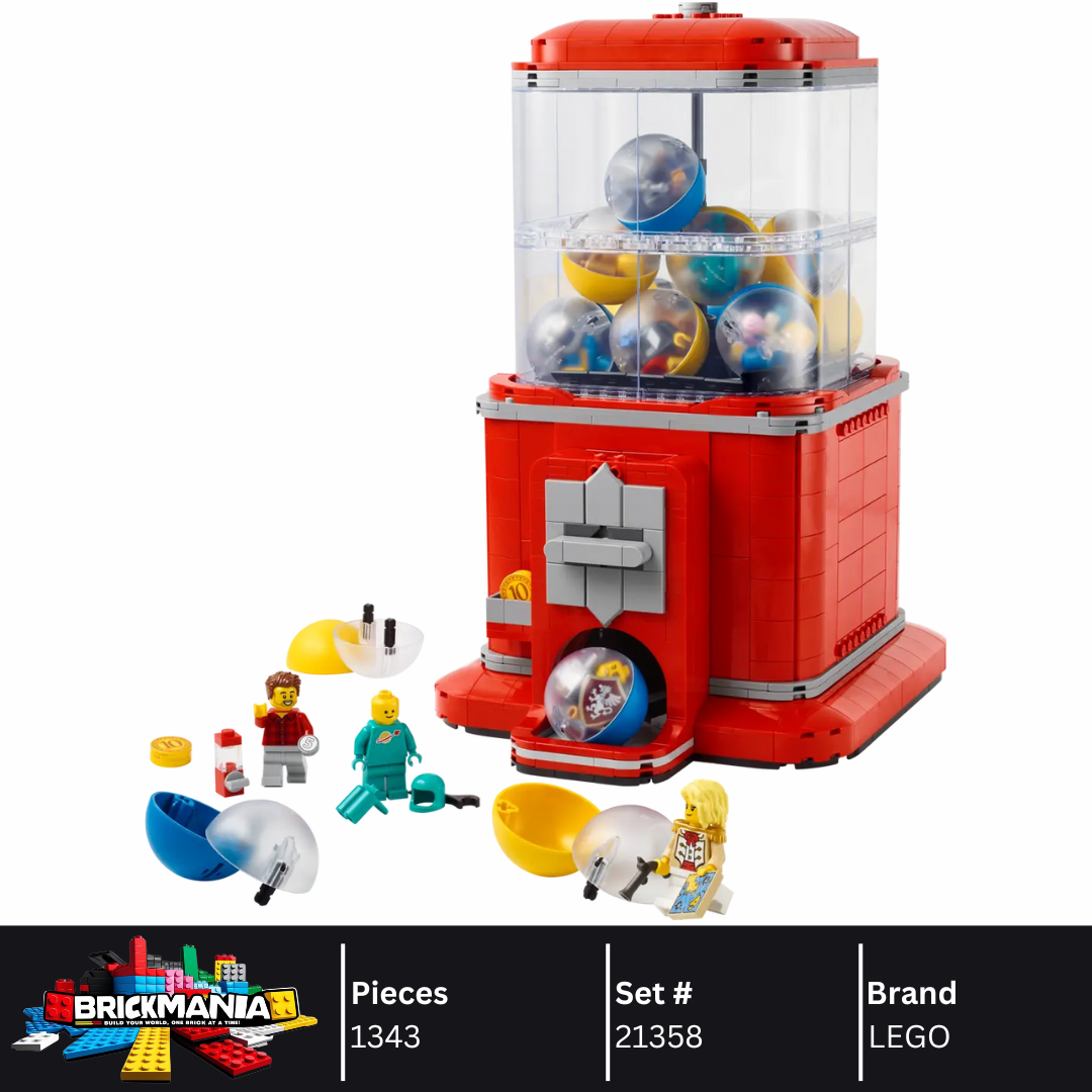 LEGO 21358 Ideas Minifigure Vending Machine | 1343 PCS